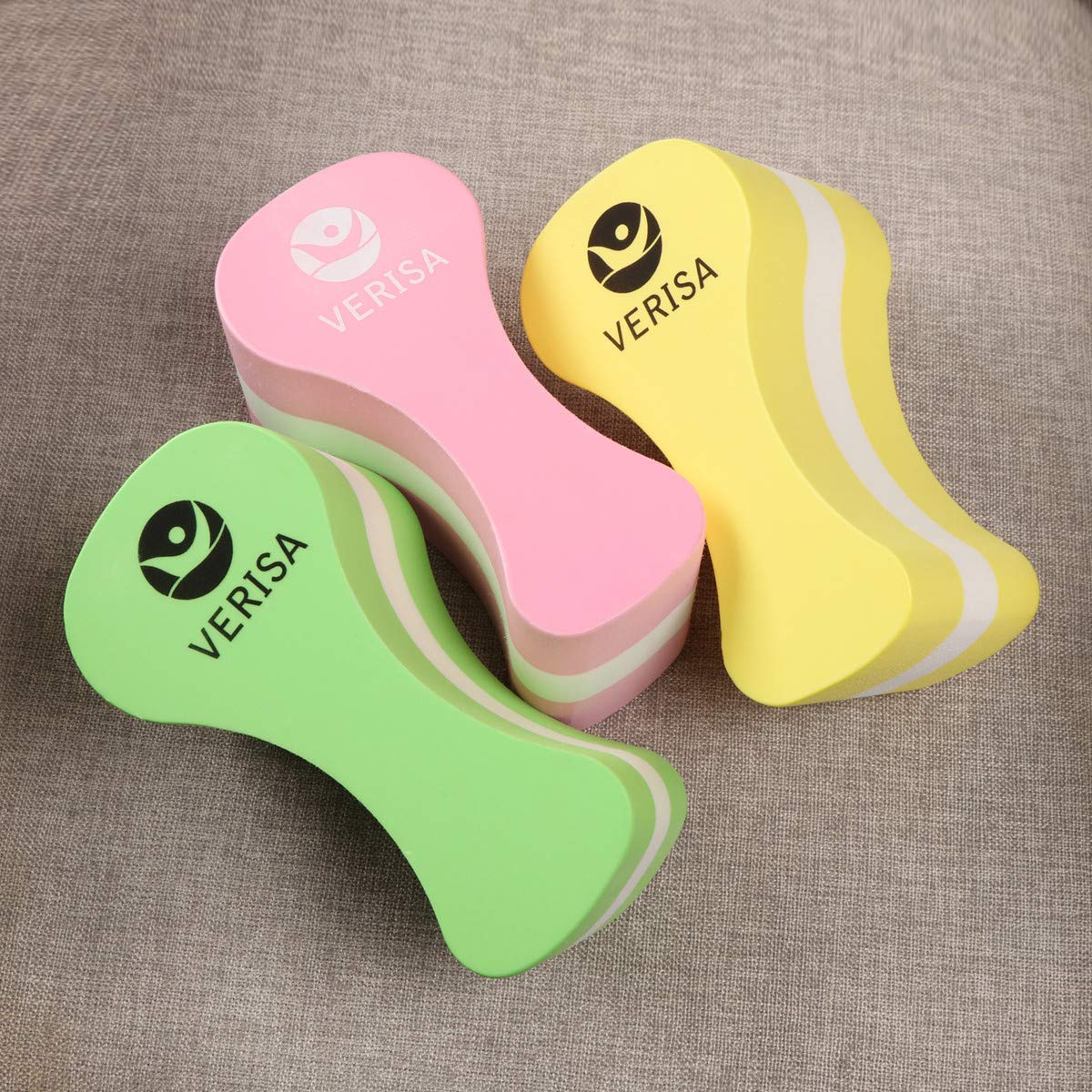 Pull Buoy, Foam Pull Float, Correct Swim Posture and gain arm strength, Aqua Flotation Device Swimming Training Aid for Adults Seniors kids (yellow)