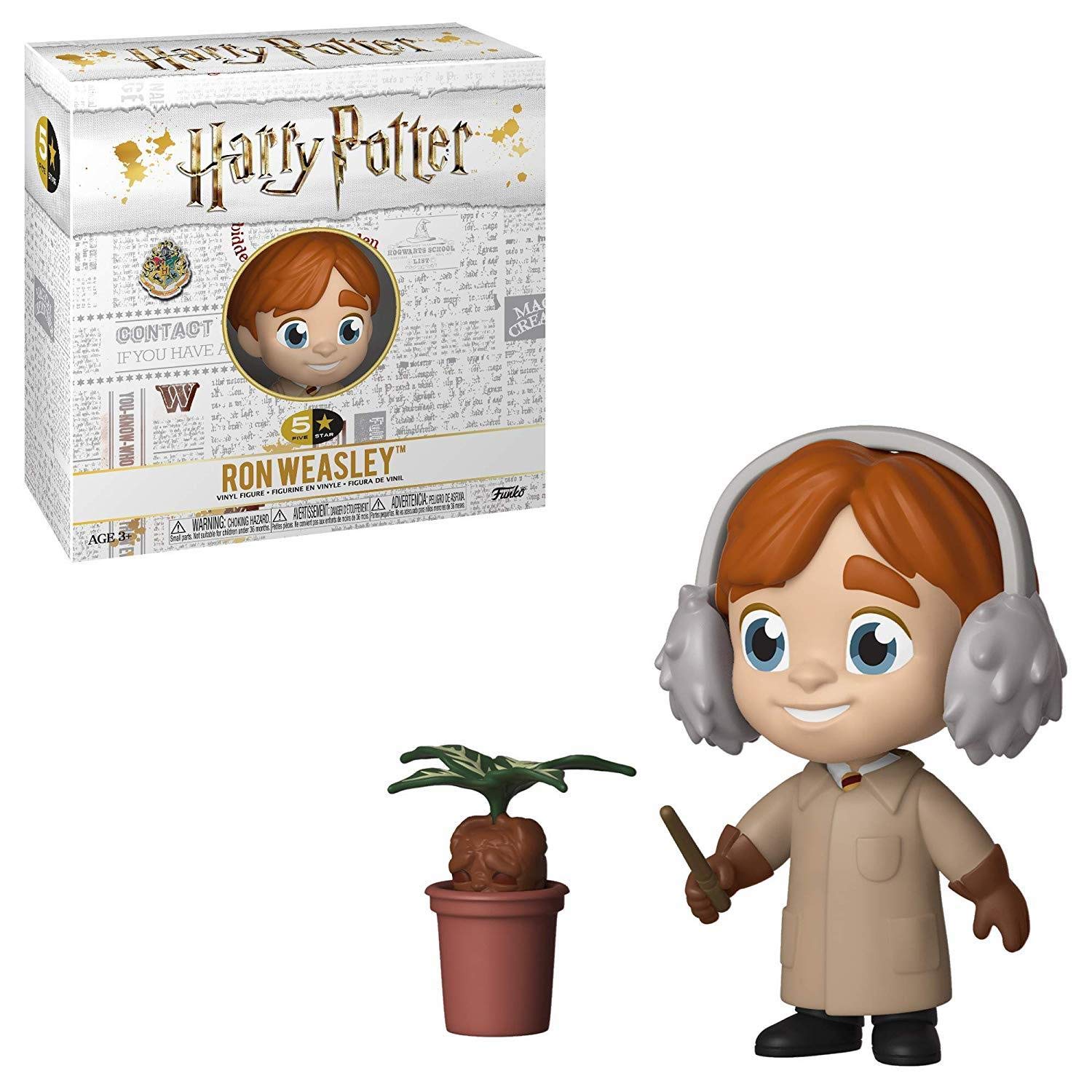 Funko 37265 5 Star: Harry Potter: Ron Weasley (Herbology) Collectible Figure, Multicolour,One Size
