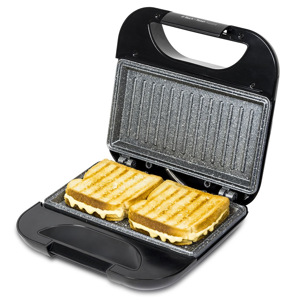 Cecotec-Sandwichera-con-Revestimiento-Antiadherente-RocknToast-Square-750-W-Revestimiento-de-Piedra-Capacidad-para-2