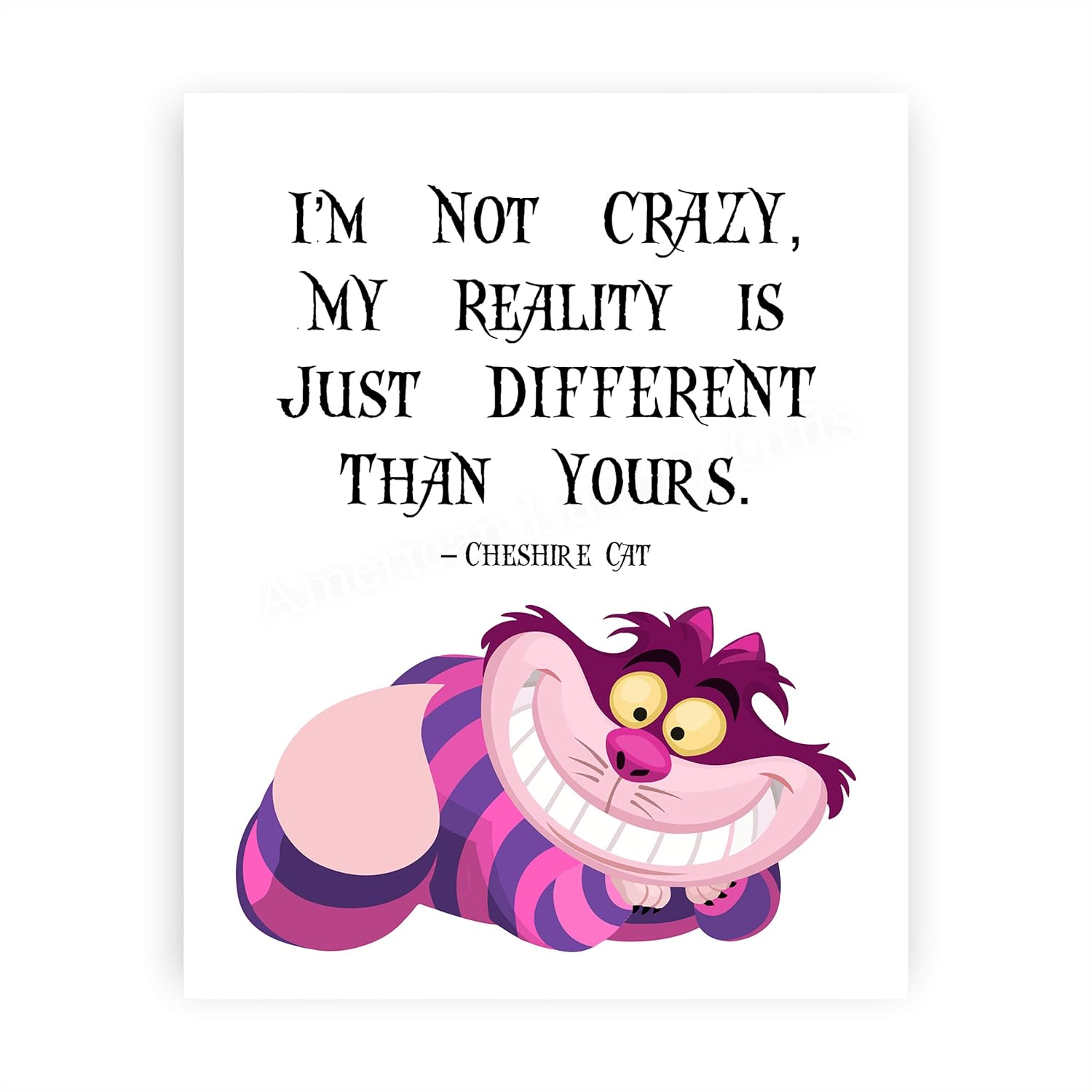 Cheshire Cat Quotes"Not CrazyMy Reality Is Just Different