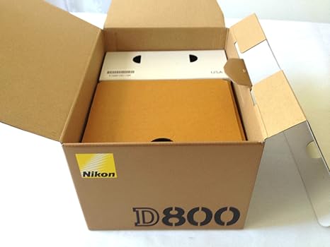 Caja vacía sólo: Nikon D800 cuerpo sólo caja: Amazon.es: Electrónica