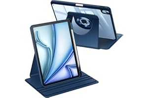 Fintie 360 Degree Rotating Case for iPad Air 11-inch M4/M3/M2 (2026/2025/2024), iPad Air 5th/4th Gen (2022/2020) 10.9 Inch - 