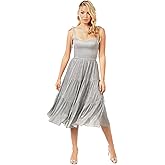 Dress The Population Womens Dream Fit and Flare Midi Dress