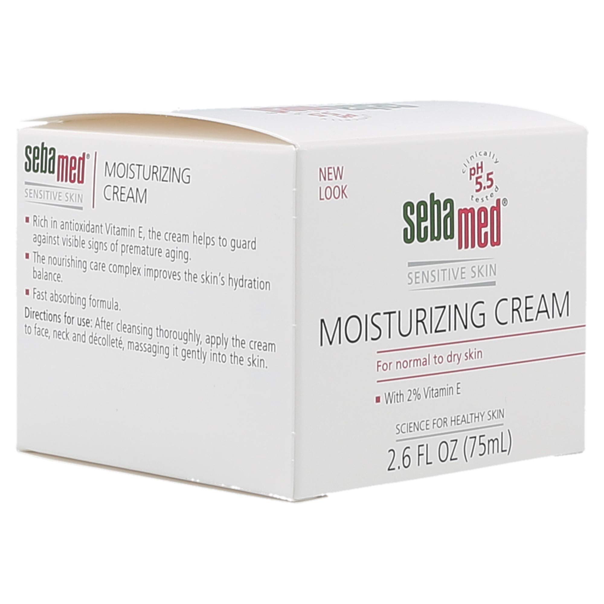 Sebamed Moisturizing Face Cream for Sensitive Skin Antioxidant pH 5.5