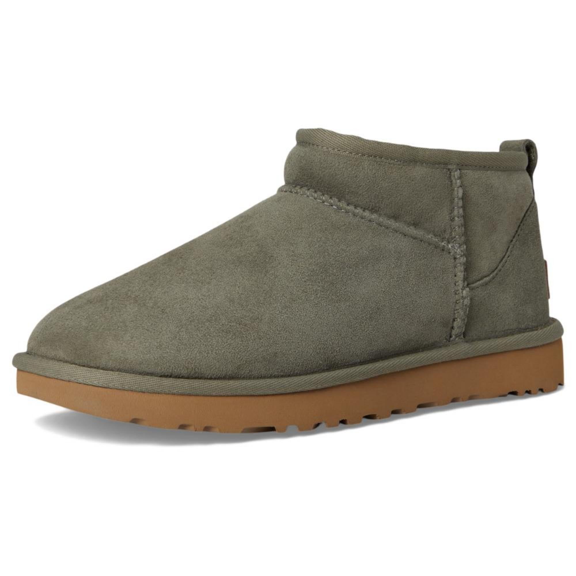 UGG Women's Classic Ultra Mini Boot, Moss Green/Amphora, 5 Image