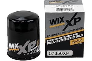 WIX 57356XP WIX XP Oil Filter Replacement, Built for Synthetic Oil - Compatible With Acura, Honda (01-18), Hyundai (07-09), Mazda (10-11), Infiniti, Nissan (96-18)