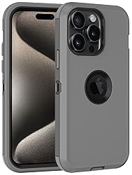 for iPhone 15 Pro Max Case, with Built in Screen