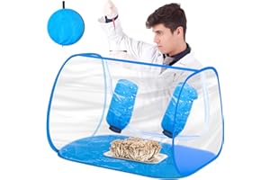 Juexica Large Still Air Box Mushroom Grow Tent 36 x 24 x 24 Inches Clean Air Workstation, Sturdy Flow Hood for Lab Mycology Supplies Grow Bags, Growers, and Home Scientists(Novelty Style)