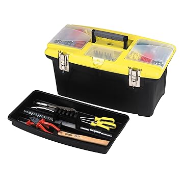 Stanley 1-92-905 Tools Storage Box, Black, 410mm