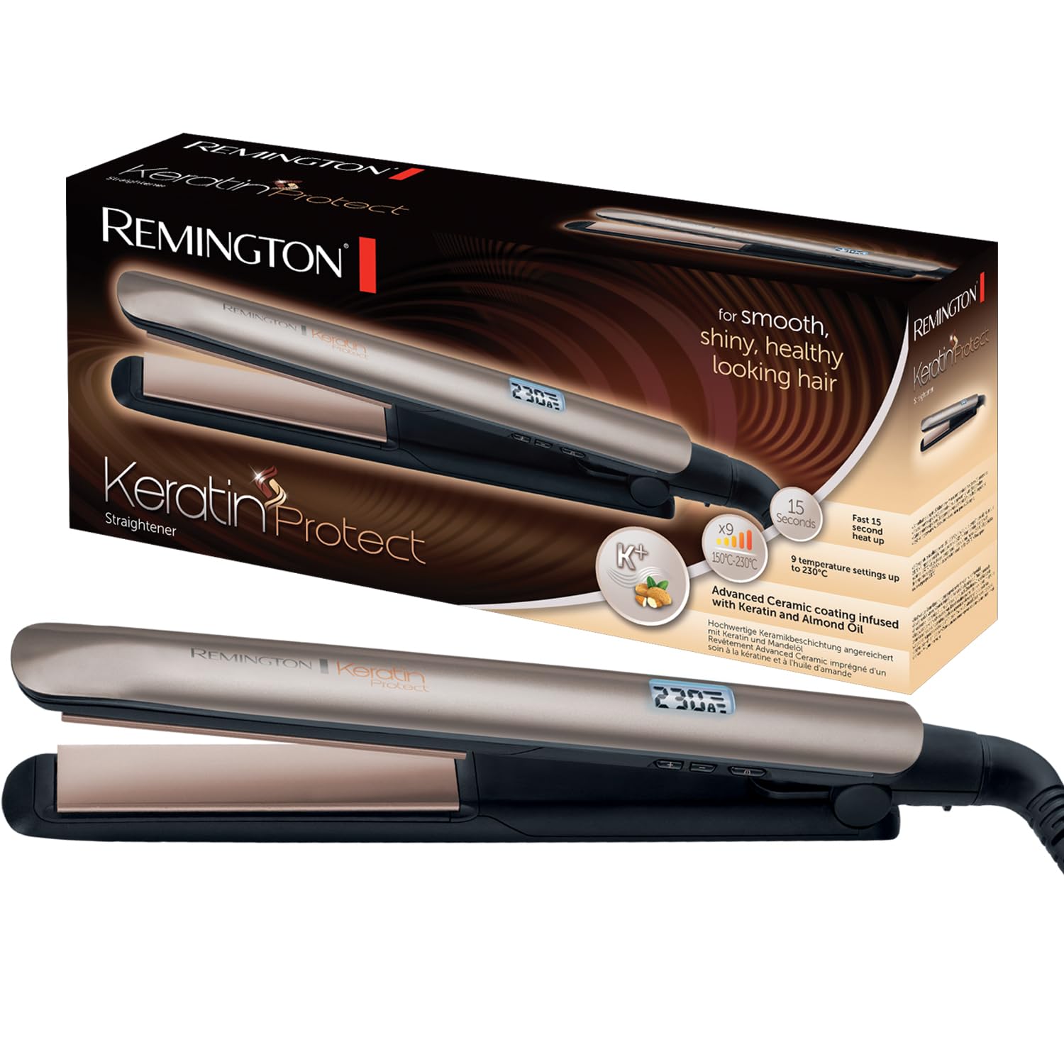 Photo 1 of Remington S8540 Keratin Protect Straightener