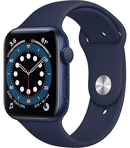 Amazon.com: Apple Watch Series 6 (GPS, 40mm) - Blue Aluminum Case 