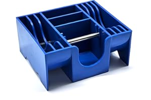 GONGWANTON Stained Glass Copper Foil & Solder Wire Dispenser with Non-Slip Rubber Base, Ideal for Soldering & Stained Glass Craft (Foil & Solder Not Included)