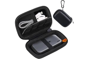 Lacdo Hard Carrying Case for SSK Portable SSD External Solid State Drives 250GB 500GB 1TB 2TB SSD External Hard Drive USB 3.2