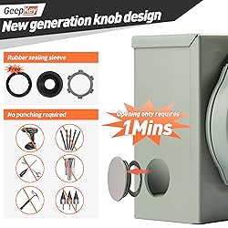 GeepKeyPro 50 Amp Generator Inlet Box