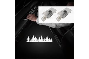 MXGAIC Car Door Logo Lights Puddle Lights Compatible with Forester Outback Ascent Legacy LED Projector Door Shadow Light Accessories (P3)