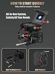 Anysun Sewer Inspection Camera with 512Hz