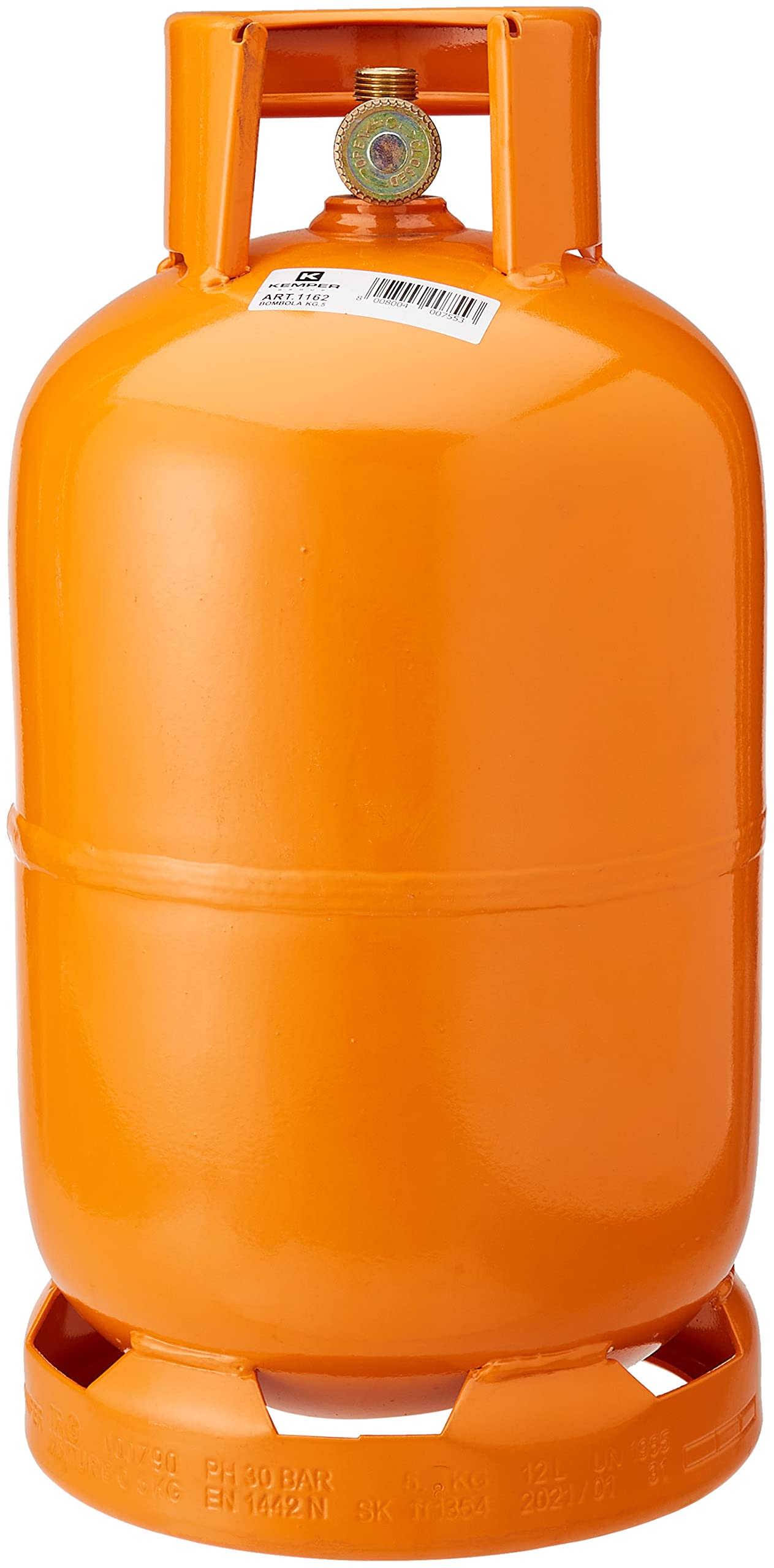 Kemper 1162 – Empty Bottle, Attack Italian, Color: Orange, 5 kg