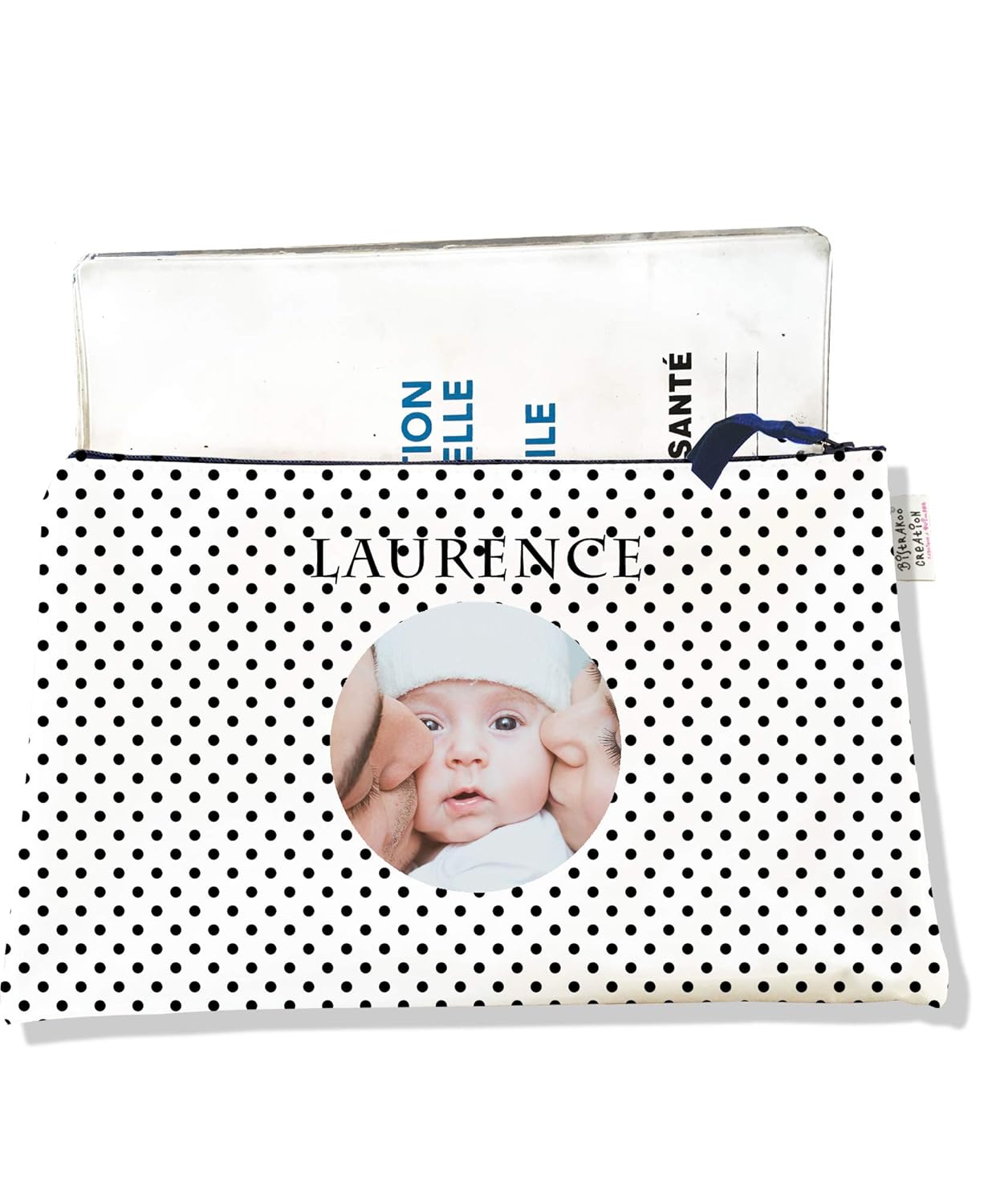 Ps57 Photo Protege Carnet De Sante Personnalisable Avec Fermeture Par Zip Pour Bebe Fille Enfant Photo Et Texte De Votre Choix Cadeaux De Naissance Et Souvenirs Bebe Puericulture Zwembaddebeemd Nl