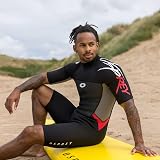 Osprey Origin Shorty Wetsuit 3mm 2mm Black Red XXL UK Men view 3