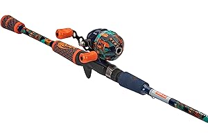 ProFISHiency: NERF® 5'6" Micro Spin Combo | Micro Spincast Reel w/ 4.1:1 Gear Ratio | Pre-Spooled w/ 6lb Abrasion Resistant L