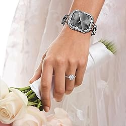 WINGLE 2-in-1 Waterproof Bling Case for Apple Watch