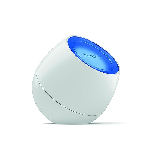Philips LivingColors Soundlight - tragbare LED-Leuchte, automatischer Farbwechsel, integrierter Soundsensor, weiß