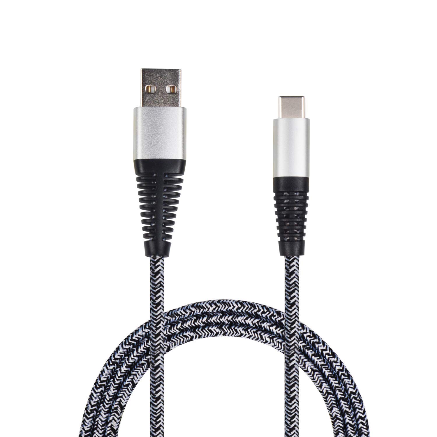 carstyling XXL 2GO USB Data Cable - Silver/Type C, 1 m ~ Fast Dispatch Within 24 Hours ~