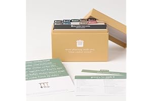 PASSIONATE PENNY PINCHER Meal Planner with 72 Recipe Cards (Slow Cooker) - Weekly Menu Planner | Sturdy Recipe Box | 12 Reusable Grocery Shopping Lists | 5 Blank Recipe Cards | Recipe Card Protector | Recipe Ideas