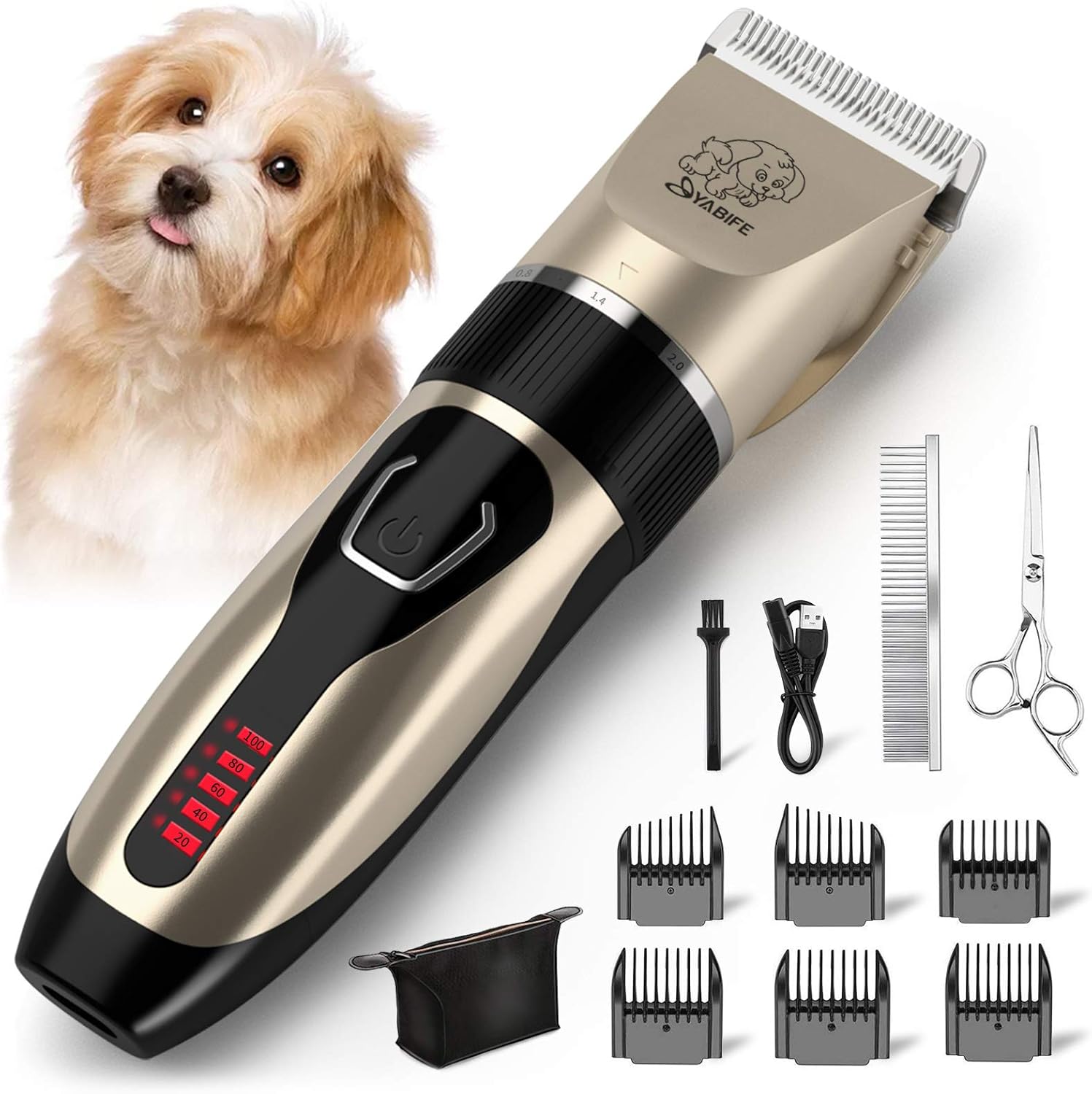 Quiet, Cats, and Dogs for Shears Shaver Trimmers Hair Pets Electric Kit