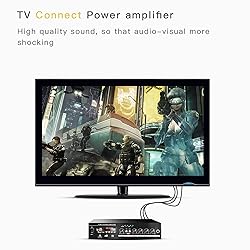 PASOW 3 RCA Cable Audio Video Composite Male to