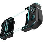 Turtle Beach Atom Mobile Game Controller with Bluetooth for Cloud Gaming on Android Mobile Devices with Compact Shape, Console Style Controls &amp; Low Latency Bluetooth - Black/Teal