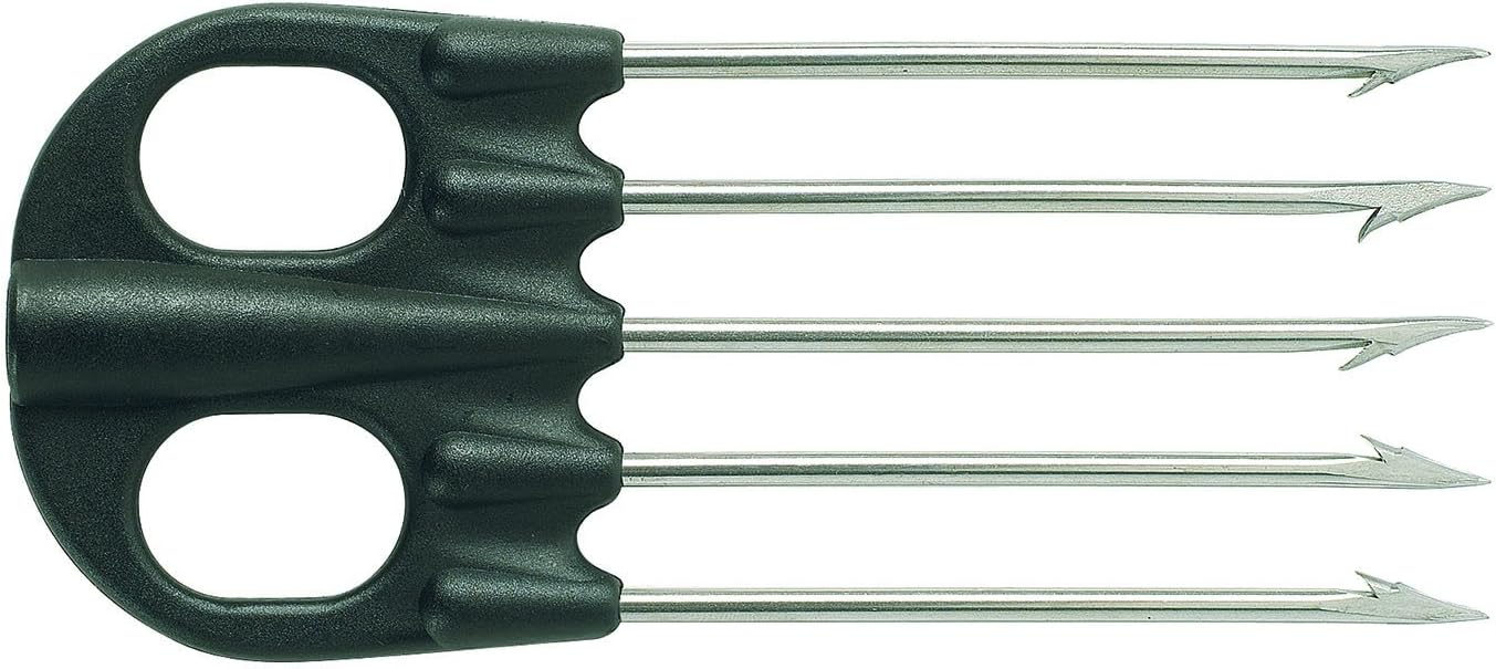 SALVIMAR 5, Jet 5 Stainless Unisex - Adult, Black, 17 cm