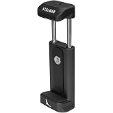KONDOR BLUE x Tyler Stalman|Horizontal Smartphone Clamp,Phone Tripod Mount | Phone Rig Tripod Mount with Arca Plate,1/4-20 Threads, ARRIAnti-Twist Mounts,Strong Clamping Force,Case Friendly Fit |Black