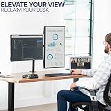 VIVO STAND-V002 Dual Monitor Desk Mount Heavy Duty 30 inch 10 kg each view 9