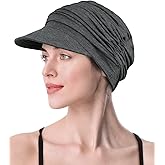 Soft Bamboo Baseball Cap for Chemo Women