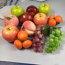 KPUETY Artificial Fruit Fake Simulation Fruit for