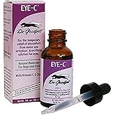 Dr. Goodpet Eye-C All-Natural Eye Drops for Dogs, Cats | Human Quality Zinc &amp; Vitamin C | Veterinarian Recommended Eye Care | Soothe, Wash, and Moisturize Pet Eyes | Made in the USA