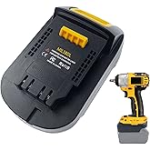 Fybemax Battery Adapter MIL18DL for Milwaukee 18V M18 Battery to Convert for Dewalt 18V 20V Max XR Tool Use (Adapter Only)