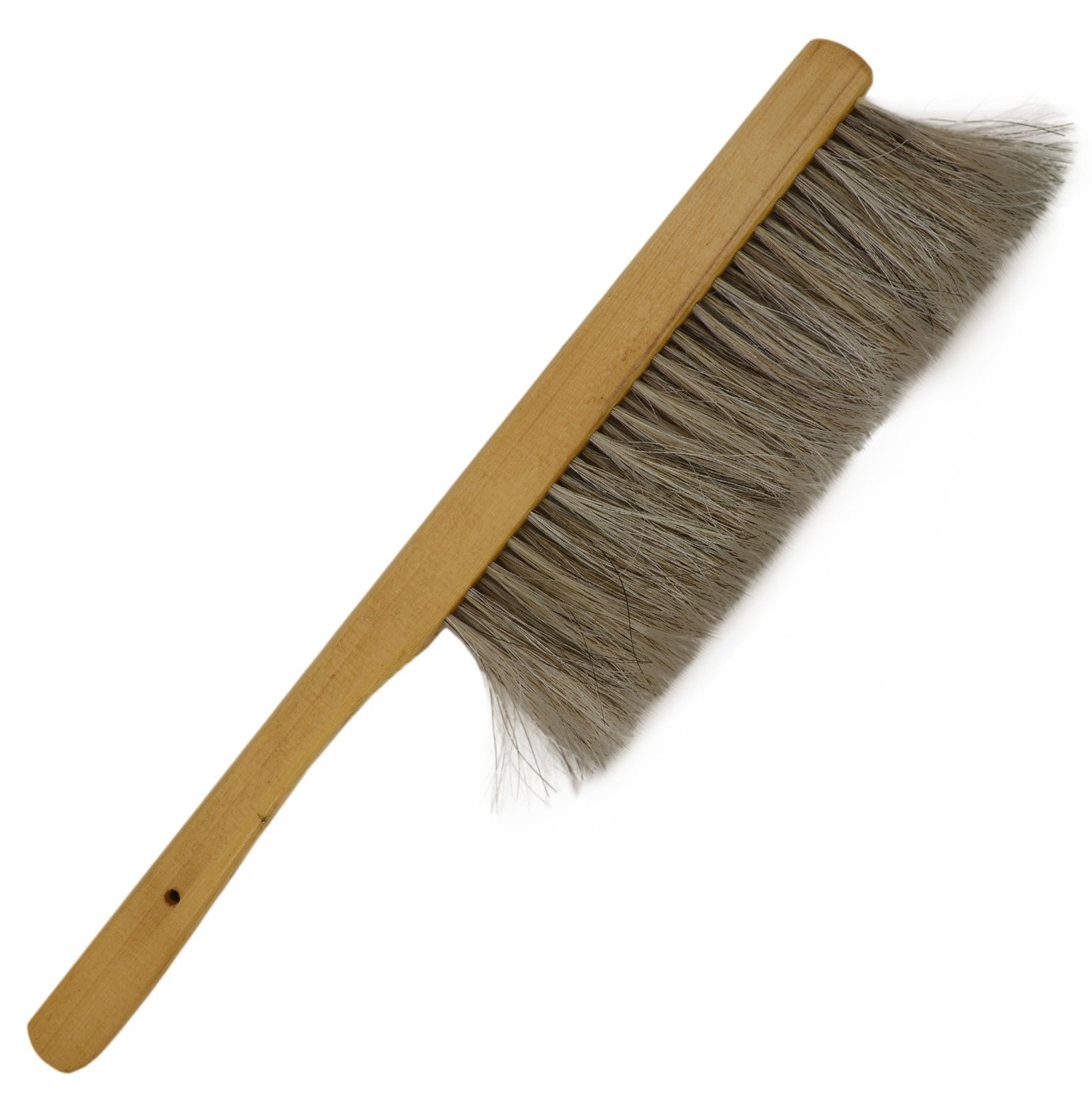 Thaoya 16" Beekeeping Bee Brush with Wooden Handle Horse Bristle Tool Bee Brush,Beekeeper Equipment Tool (1pcs)