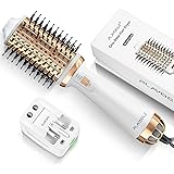 Plavogue One-Step Hair Dryer Brush,Blow Dryer Brush with Dual Voltage,Volumizer Hot Air Brush Hair dryers for Women,Upgraded