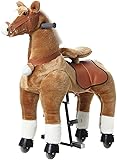 JoJoPooNy Ride on Horse Toy, Kids Ride on Toy for