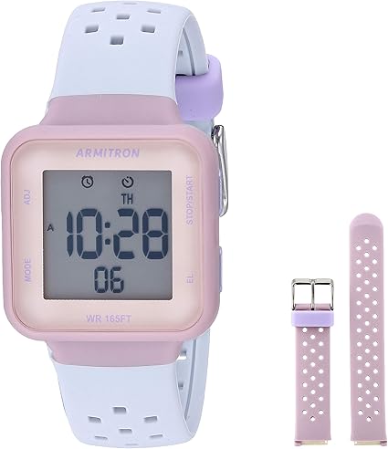 pink sports watch