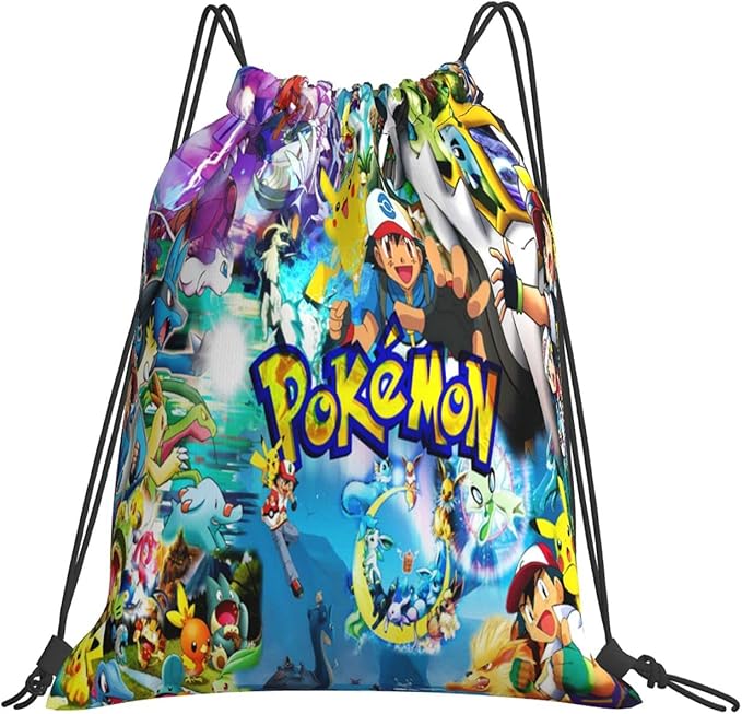 Pokemon Backpack Kids School Lunch Travel Rucksack Bag Amazon.co.uk