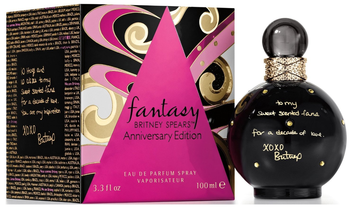 britney spears fantasy eau de parfum 100ml
