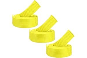 PATIKIL Taekwondo Colored Ranking Belts, 3 Pack 1.6" x5.3FT Polyester Martial Arts Colored Ranking Belt for Coach Teaching Pr
