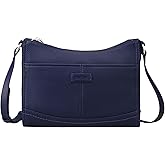 befen Genuine Leather Crossbody Bags for Women, Womens Small Purse with Built in RFID Blocking Wallet Anti-Theft Handbags