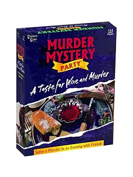 Murder Mystery Party Games - A Taste for Wine and Murder