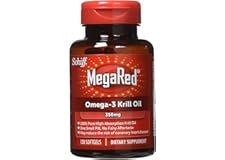 MegaRed Krill Oil 350mg Omega 3 Supplement, #1 Dr Recommended Krill Oil Brand with EPA, DHA, Astaxanthin & Phopholipids, Supp