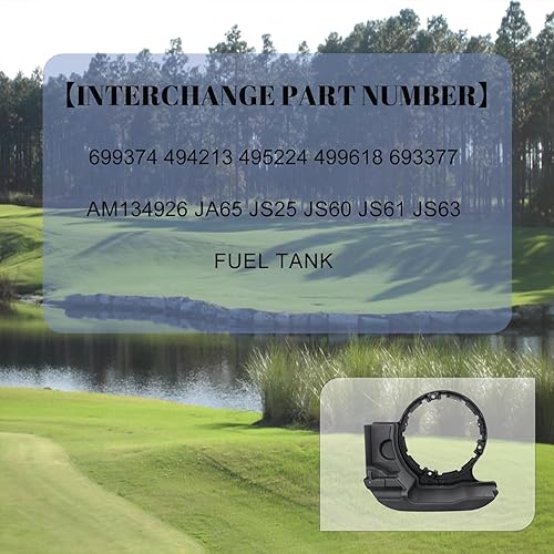 Fuel Tank Replacement For Lawn Mowers - Compatible With 699374, 494213, 495224