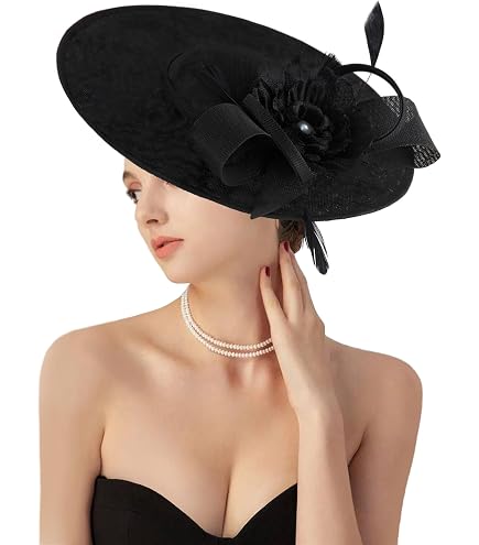 Women Church Hats Formal Kentucky Dress Derby Hats with  display picture 3